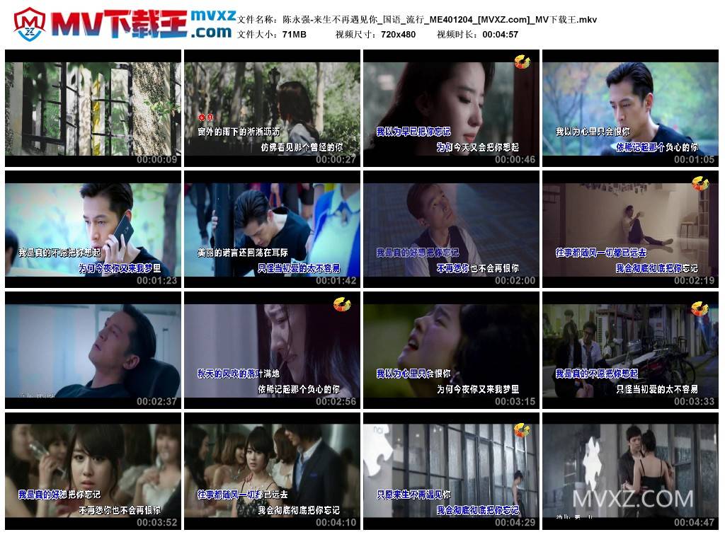 陈永强-来生不再遇见你_国语_流行_ME401204